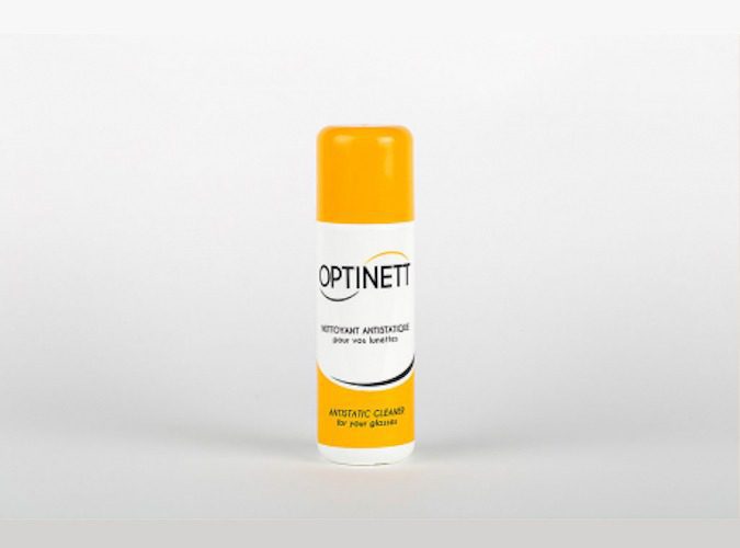 Spray nettoyant antistatique pour lunettes et écrans Optinett 120