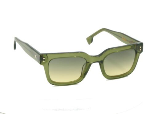 Lunettes de soleil Ekkiu Prima vert K22401 B Vue avant